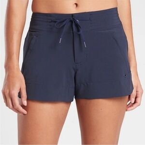 NWT Athleta Hudson Board Shorts in Navy Sz 10.